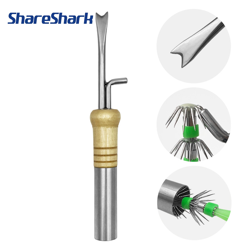 Fishing Hook Stainless Steel - ShareShark Strumento Multifunzionale per la Correzione