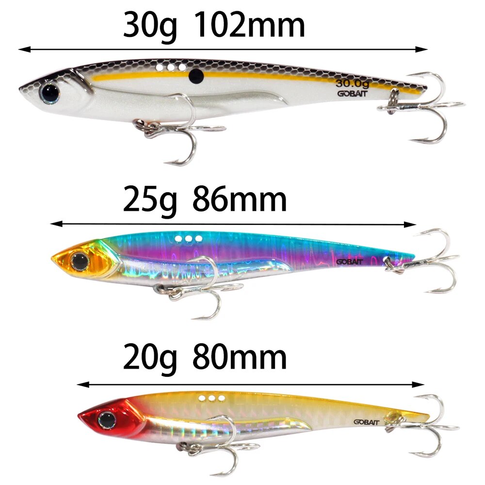 GOBAIT VIB Richiamo di Pesca 2 - Fishing Hook Treble recensione e prezzo