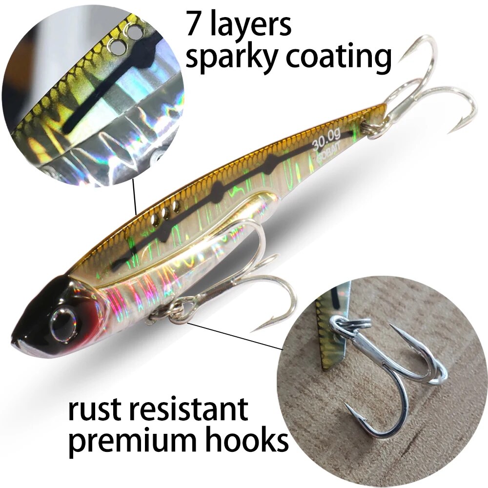GOBAIT VIB Richiamo di Pesca 2 - Fishing Hook Treble recensione e prezzo