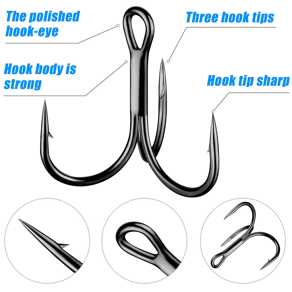 Enormi ganci alti 4X resistent - Fishing Hook Offset recensione e prezzo